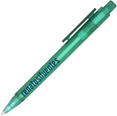 Kugelschreiber transparent matt