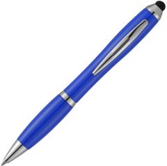 Stylus-Kugelschreiber mit farbigem Schaft