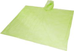 Einweg-Regenponcho mit Hülle als Werbeartikel