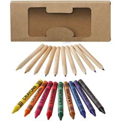 19-teiliges Waxmal- und Buntstifte Set