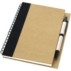 A6 Recycling Notizbuch mit Stift
