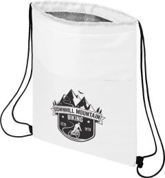 Kühltasche mit Kordelzug als Werbeartikel