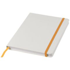 A5 Notizbuch mit farbigem Gummiband