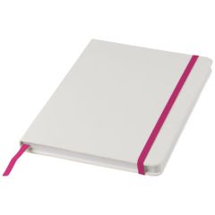 A5 Notizbuch mit farbigem Gummiband