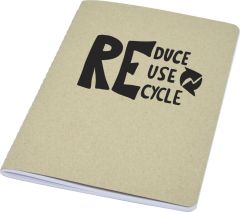 Notizbuch aus recyceltem Karton