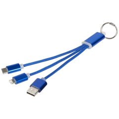3in1 Ladekabel mit Schlüsselanhänger