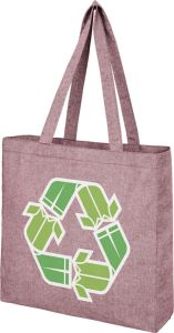 Recycelte Tragetasche mit Zwickel