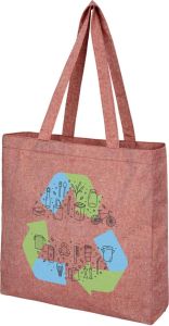Recycelte Tragetasche mit Zwickel