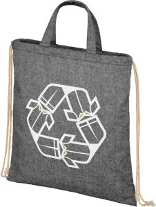 Recycelte Rucksack-Tasche mit Kordelzug 6L - 150 g/m²