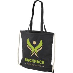 Baumwolle Kordelzug Rucksack