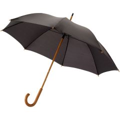 23" Regenschirm mit Holzstange und -griff