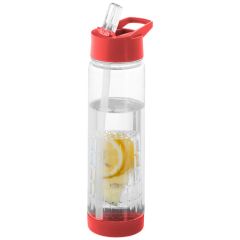 Sportflasche mit Fruchtsieb