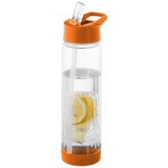 Sportflasche mit Fruchtsieb