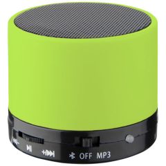 Bluetooth® Lautsprecher Zylinder mit gummierter Oberfläche