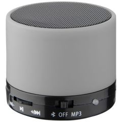 Bluetooth® Lautsprecher Zylinder mit gummierter Oberfläche