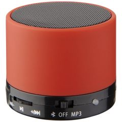 Bluetooth® Lautsprecher Zylinder mit gummierter Oberfläche