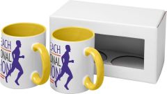 Geschenkset Ceramic mit 2 Bechern und Sublimationsdruck
