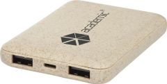 Powerbank aus Weizenstroh