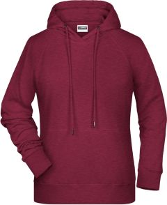 Damen Kapuzen-Sweatshirt mit Raglanärmeln