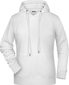 Damen Kapuzen-Sweatshirt mit Raglanärmeln