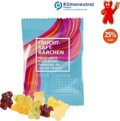 Fruchtsaftbärchen, 10g, inkl. Werbedruck