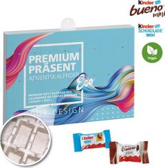 Premium Präsent-Adventskalender ECO, Kinder Mix, inkl. Werbedruck als Werbeartikel