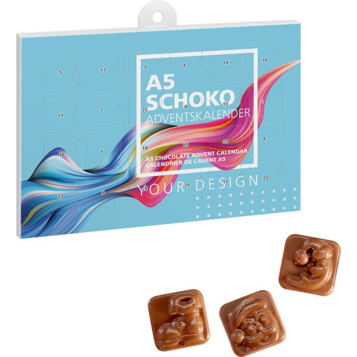 A5-Schoko-Adventskalender