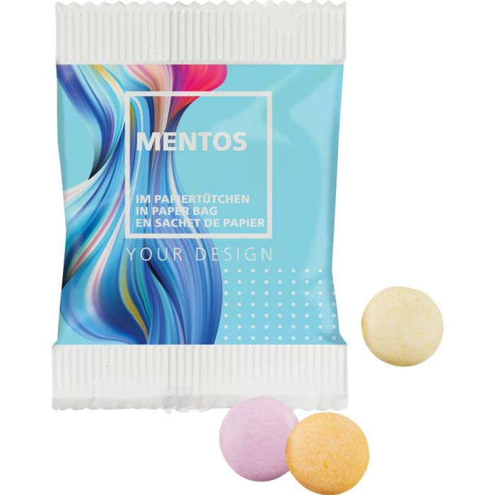 2er mentos Fruit i.Papiertütchen Stand.