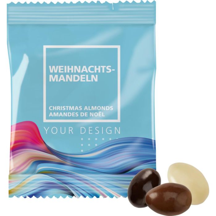 Weihnachtsmandeln, gemischt, 14g