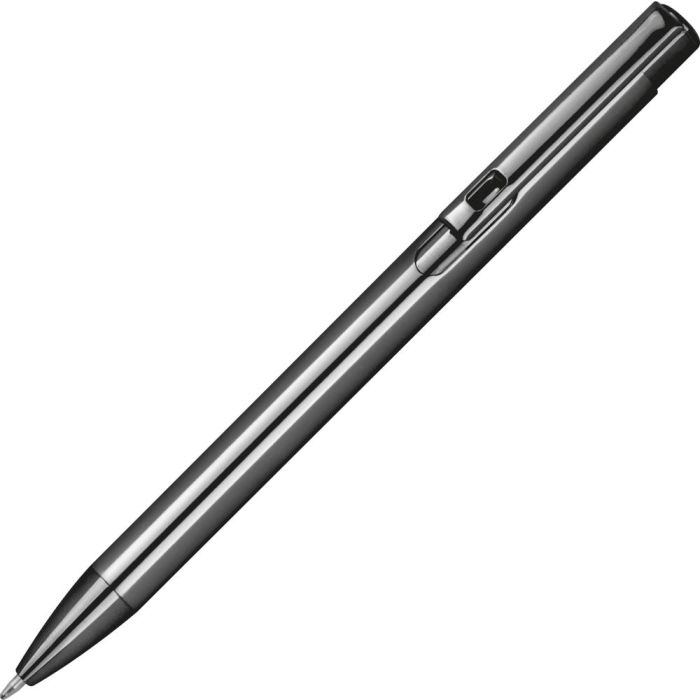 Druckkugelschreiber aus Aluminium in Metallic Farben