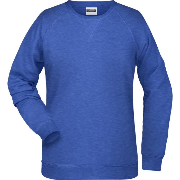 Damen Sweatshirt mit hohem Bio Baumwollanteil