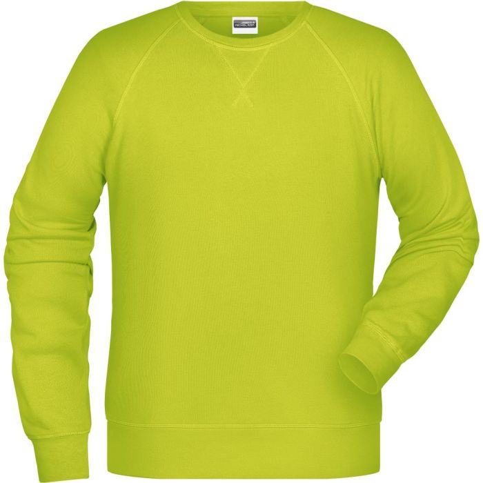 Herren Sweatshirt mit hohem Bio Baumwollanteil