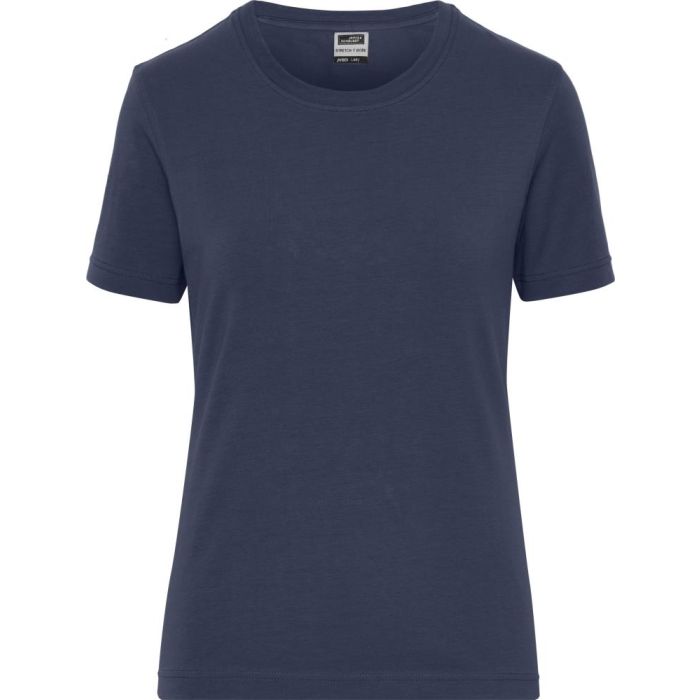 Damen Arbeits T-Shirt Solid aus Bio Baumwolle, mit UV-Schutz UPF 50+