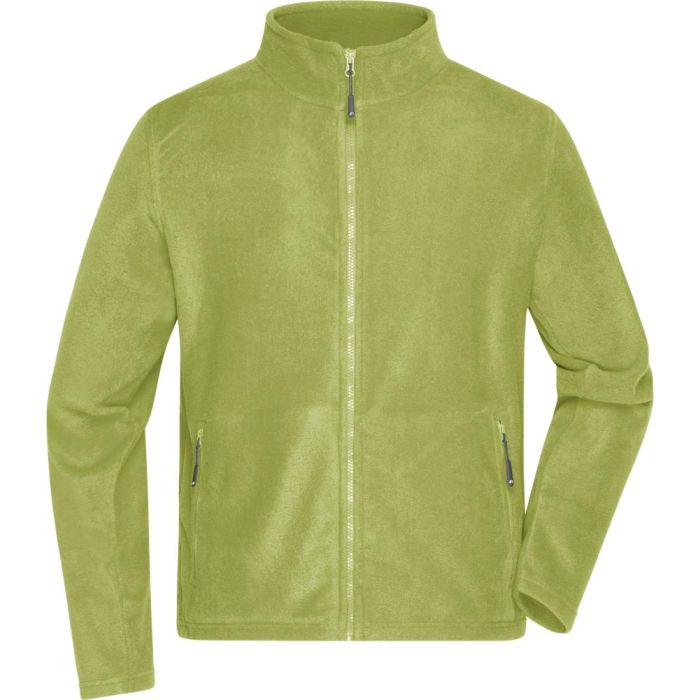 Herren Fleecejacke mit Stehkragen