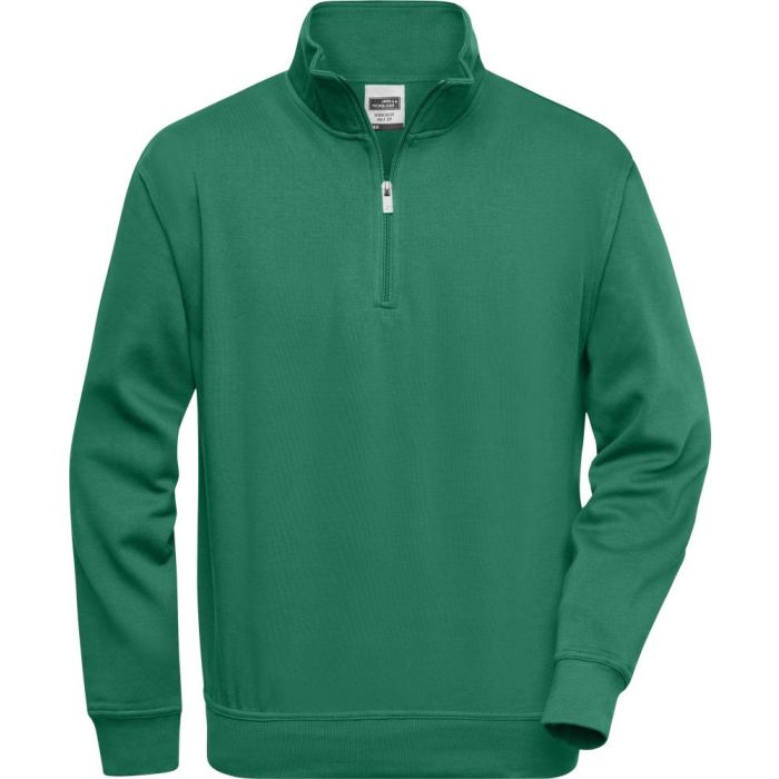 Arbeits Sweatshirt Half Zip