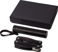 Scout Multifunktionswerkzeugs- und LED-Taschenlampen-Set