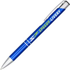 Moneta Druckkugelschreiber aus eloxiertem Aluminium