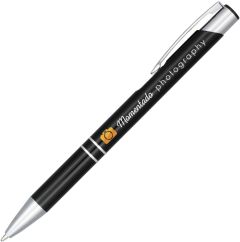 Moneta Druckkugelschreiber aus eloxiertem Aluminium