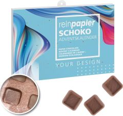 reinpapier® Schoko-Adventskalender QUER
