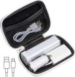 Travel Set Powerbank, EU-Stecker und USB Ladegerät
