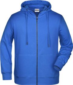 Herren Sweatjacke mit hohem Bio Baumwollanteil