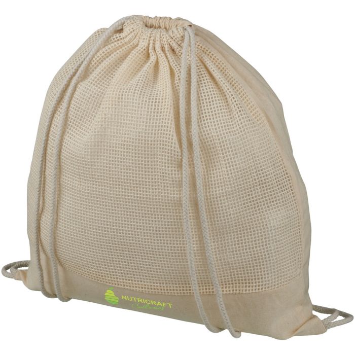 Rucksack mit Kordelzug als Werbeartikel