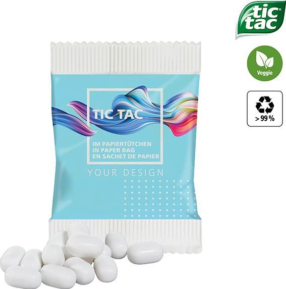 tic tac Fresh Mint, inkl. Werbedruck als Werbeartikel